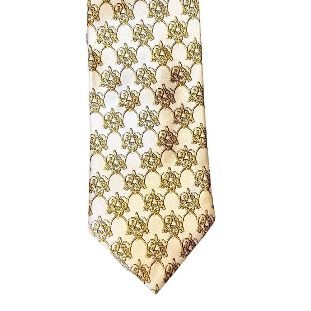Zilli 100% Silk Tie Made in Italy Luxury Quality Distinction